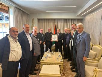 المجلس البلدي للميّة ومية يكرم سفير فلسطين تقديراً لجهوده في تعزيز العلاقات الثنائية