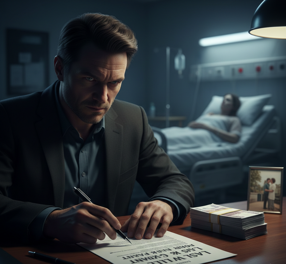 استغلّ مرض شريكته لنهبها