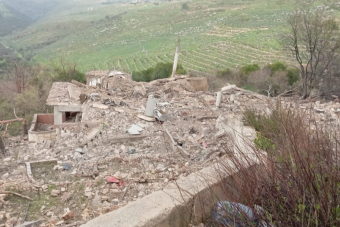 تفجير منازل في حولا
