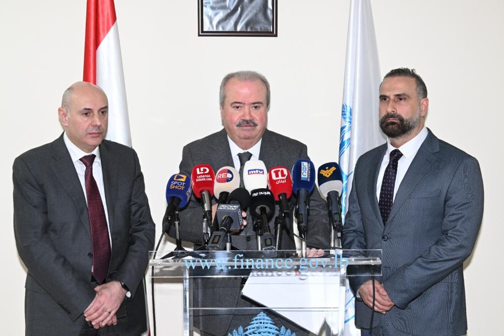 جابر: تفعيل الإيرادات عبر ضبط الضرائب وتحصيل أموال الدعم وصيرفة والكسّارات