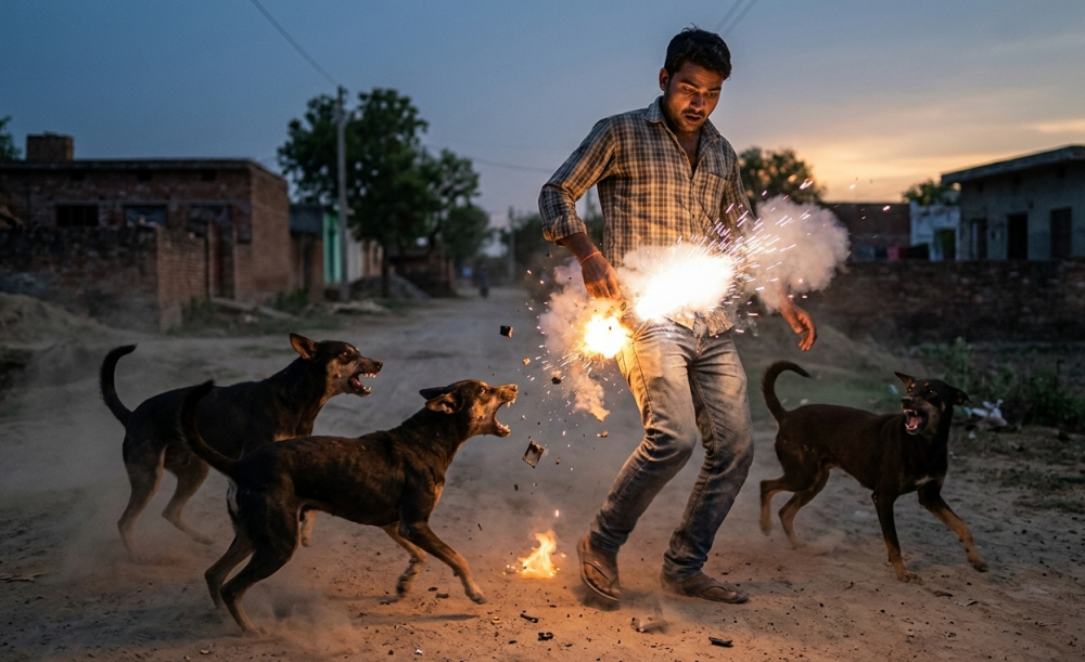 هاتفه حماه من أنياب الكلاب