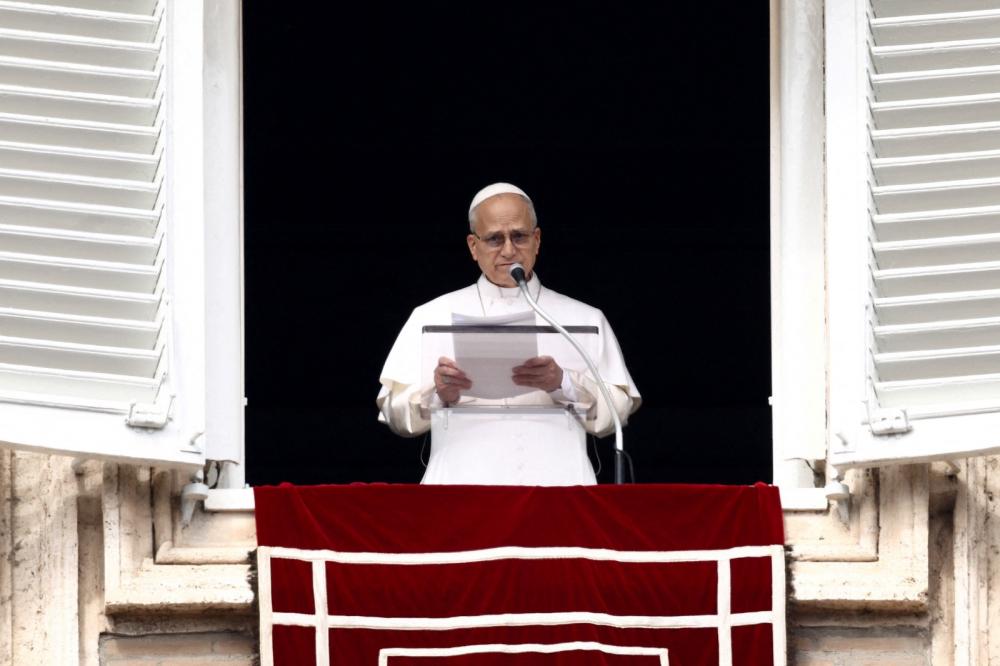 البابا لاوُن الرابع عشر: أوقفوا لغة السلاح في الشرق الأوسط