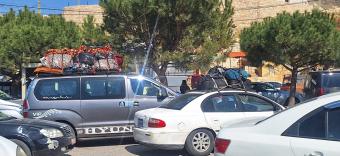 نحو 12 ألف سوري غادروا لبنان خلال يومين بعد الهجوم الإسرائيلي