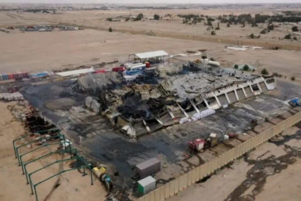 قتلى اثر غارات جوية استهدفت مقرًا للحشد الشعبي العراقي