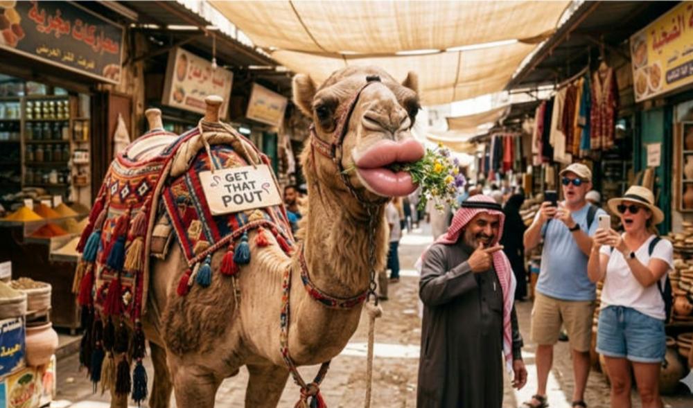 فضيحة البوتوكس والفيلر في مهرجان الإبل