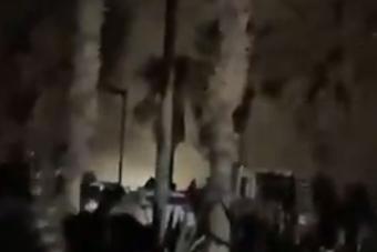 بالفيديو: غارة إسرائيلية على الرملة البيضاء