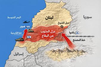 من الليطاني إلى المصنع… لبنان يدخل أخطر معركة جغرافية
