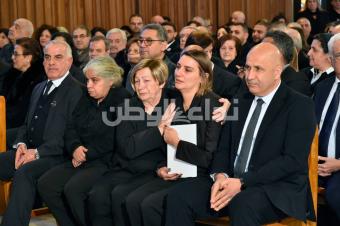 بالصور - بحضور رسمي وشعبي... قداس عن راحة أنفس ضحايا عين إبل في سن الفيل