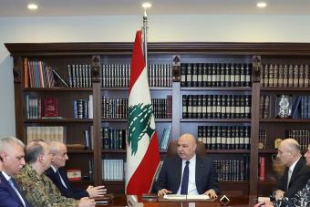 رئيس الجمهورية: لتأمين المزيد من مراكز الايواء للنازحين