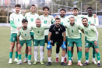 الأنصار يواصل تحضيراته القارية رغم الحرب