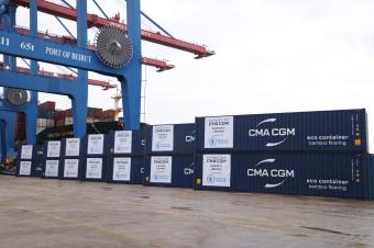 Foundation CMA CGM تؤمن وصول 600 طن مساعدات خصصت من الاتحاد الاوروبي