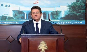 كنعان من بعبدا: البديل عن الالتفاف حول الدولة واضح وخطير