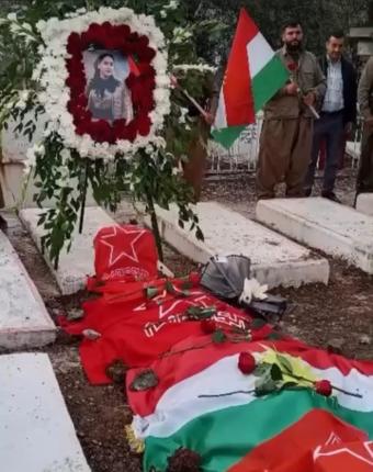 غزال مولان… شابة كردية قضت في غارة للحرس الثوري الإيراني