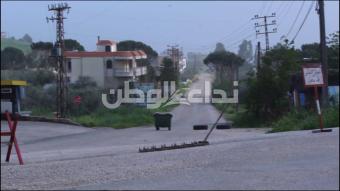 خاص بالصور - حواجز للجيش اللبناني على مداخل بلدة الخيام
