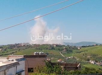 بالصور - تفجير منازل في بلدة الخيام جنوبًا