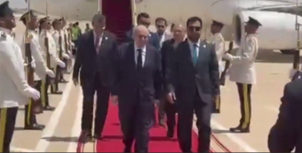 بالفيديو - سلام يصل الى دمشق