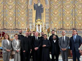 رجي من المدرسة المارونية في روما: لبنان متمسّك بالسلام وببسط سلطة الدولة