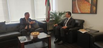 شحادة يلتقي السفير البريطاني في لبنان والنائب وضاح الصادق