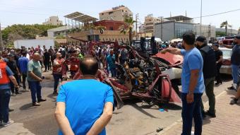 بالفيديو: استهداف سيارة في صيدا