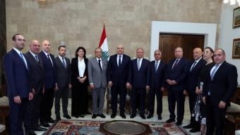 حبيب من بعبدا: نعدكم بأن يبقى مصرف الإسكان على قدر الثقة