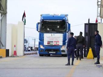 دفعة مساعدات أردنية رابعة إلى لبنان تصل غداً