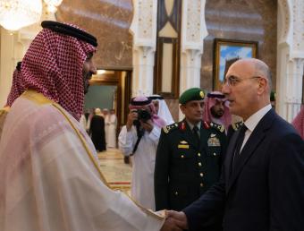 الحجار ينقل تحيات عون وسلام إلى ولي العهد السعودي