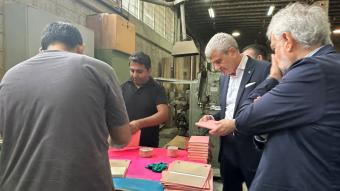 عيسى الخوري يجول على مصانع المتن الشمالي: صناعات عريقة ورائدة أثبتت مكانتها العالمية