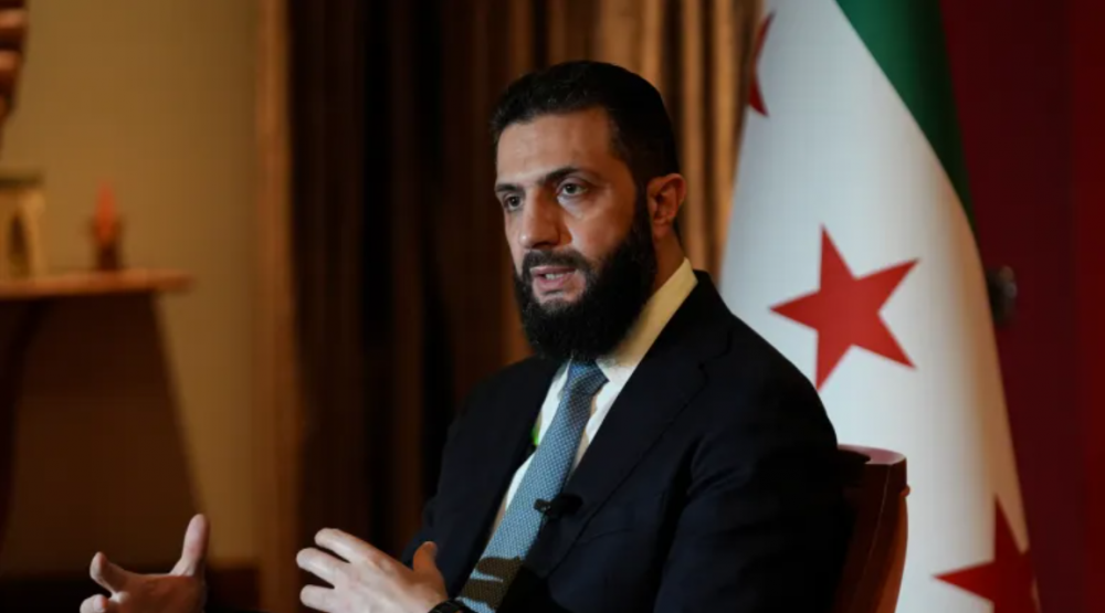 الشرع: ترسيم الحدود مع لبنان ليس أولوية
