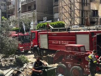الدفاع المدني: سحب 3 قتلى وإنقاذ 6 جرحى في الغبيري
