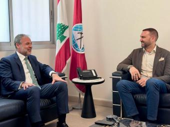 تيمور جنبلاط يستقبل نقيب المحامين في بيروت