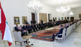 الرئيس عون: لن نفرط بأي شبر من أرض لبنان وليُحكم علينا من خلال التطبيق