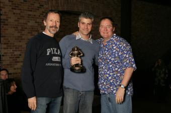 في احتفالية مرور 10 أعوام في "PIXAR"
