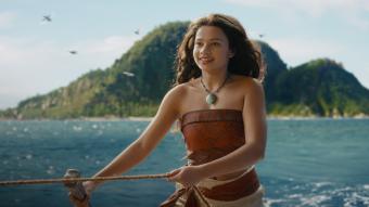 الوافدة الجديدة Catherine Laga'aia في دور "Moana"