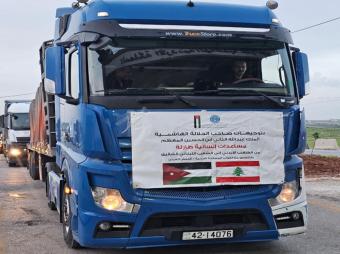 دفعة مساعدات أردنية جديدة إلى لبنان
