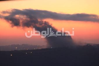 الجيش الإسرائيلي ينفّذ تفجيرًا ضخمًا في كفرتبنيت