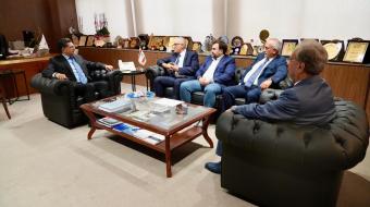 مرقص يبحث مع نقابة أطباء الأسنان سبل التعاون وقانون الإعلام