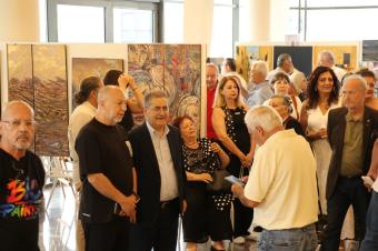 افتتاح معرض “Art Expo” في مغدوشة… تأكيد على دعم الفن والمواهب والإبداع
