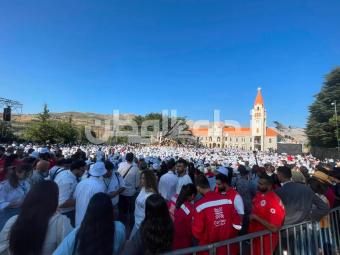 بالصور: تطويب البطريرك الياس الحويك في الديمان وحضور سياسي كبير