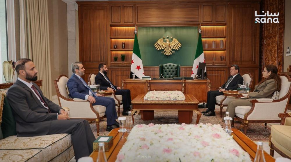 الشرع وعبدي يبحثان استكمال تنفيذ اتفاق 29 كانون الثاني
