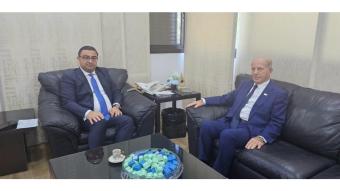 النائب العام التمييزي يبحث مع السفير الأميركي تعزيز التعاون القضائي