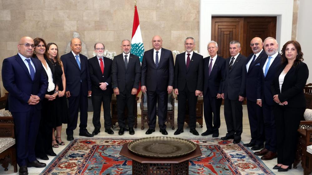 عون: أعدنا لبنان إلى خريطة العالم وسنواصل العمل لإعادة بناء الدولة