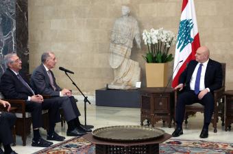 عون: خيارنا الأول التمديد لليونيفيل وخيارنا الثاني استمرار قوات دولية في الجنوب