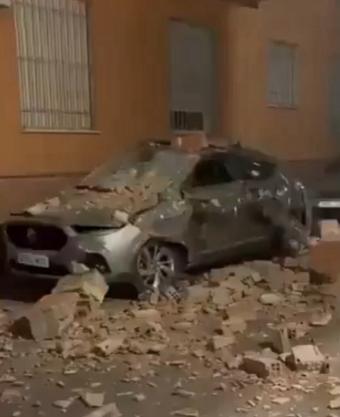 بالفيديو - هزة قوية تضرب مدينة غرناطة الإسبانية