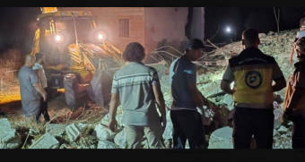 انفجار داخل منزل في قرية عين القصب بريف إدلب