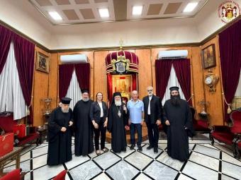 بطريرك القدس لعيسى: أبارك مهمتك.. والوجود المسيحي في القدس حيوي للشرق الأوسط