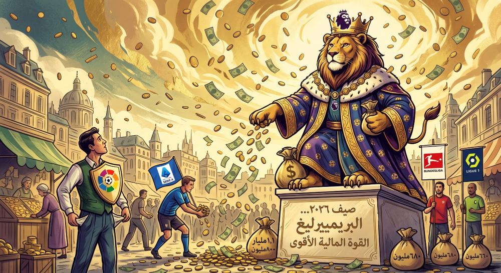 البريمييرليغ يبتلع السوق الأوروبية