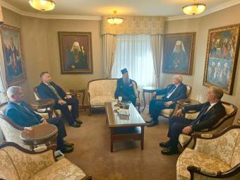 وزير الدفاع يلتقي رئيس الوزراء الصربي وبطريرك الكنيسة الأرثوذكسية الصربية
