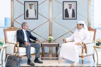الصدّي في الدوحة لبحث التعاون في مجال الطاقة مع قطر
