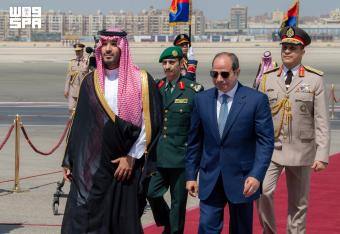 بن سلمان يصل إلى القاهرة في زيارة عمل