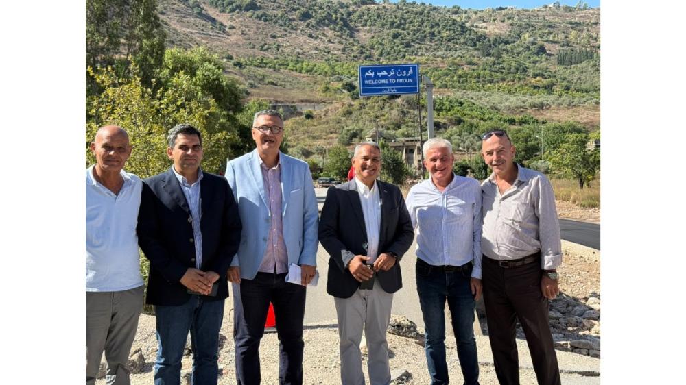 السفير الأميركي عاين تقدّم تنفيذ خطة طوارئ الجنوب